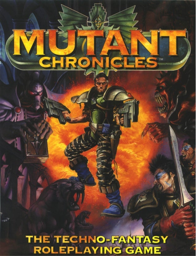 MUTANT CHRONICLES 3RD EDITION ROLEPLAYING GAME PDF